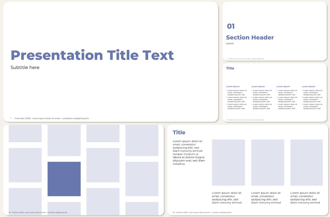 PowerPoint Template Showcase